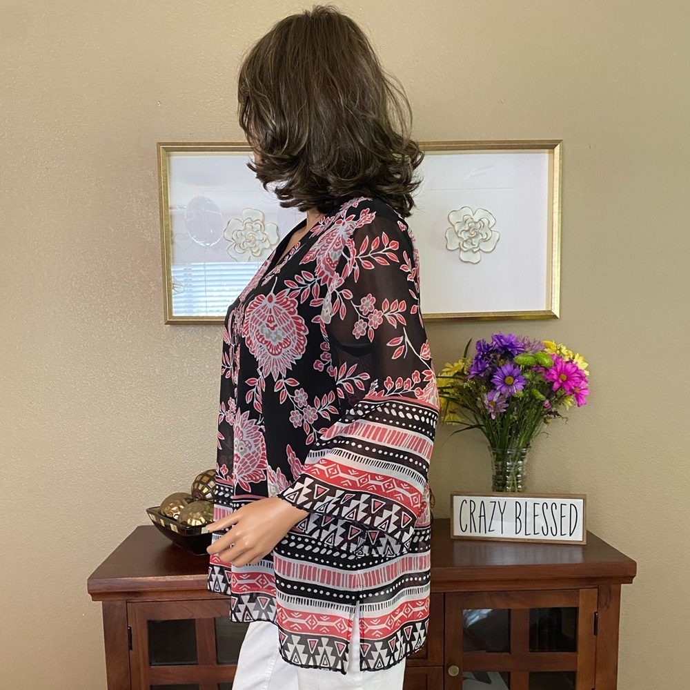 JM Collection Blouse - Picture 5 of 6